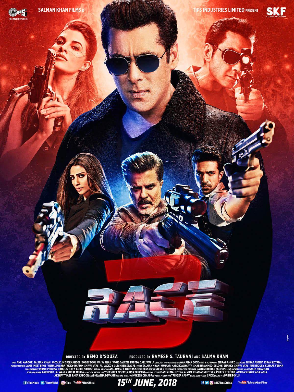 Race 3 movie review: Incredibly dumb Bhai movie!